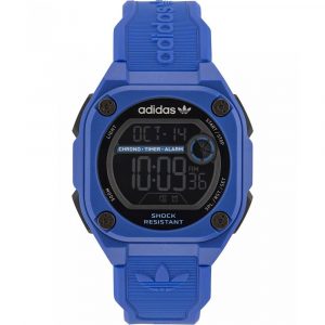 Adidas Blaue Synthetikuhr