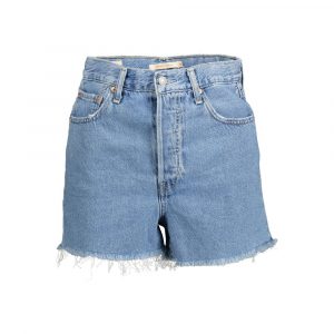 Levi's Hellblaue Baumwolle Damen kurz