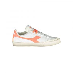 Diadora Weißes Leder Damen Sneaker