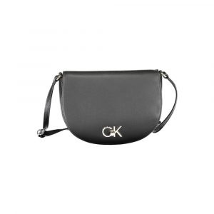 Calvin Klein Schwarze Polyester Handtasche