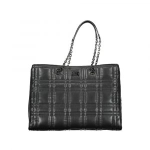 Calvin Klein Schwarze Polyester Handtasche