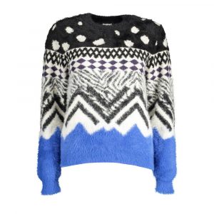 Desigual Schwarzer Polyester-Pullover