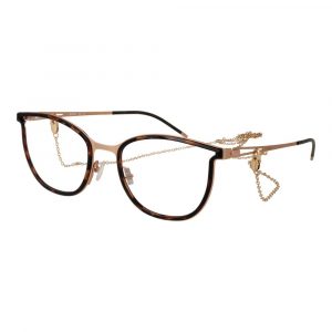 Hugo Boss Goldene Edelstahl-Brille (Gestelle)