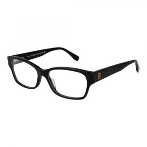 Tommy Hilfiger Schwarze Brillengestelle aus Acetat