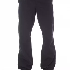 Alpha Studio Blaue Baumwolle Herrenhose