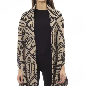 Alpha Studio Brauner Wollschal fĂŒr Frauen