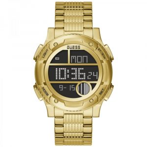 Guess Gold-Edelstahl-Uhr