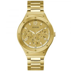 Guess Gold-Edelstahl-Uhr