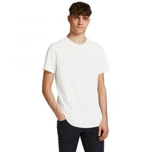 Jack Jones Cremefarbenes T-Shirt aus Bio-Baumwolle