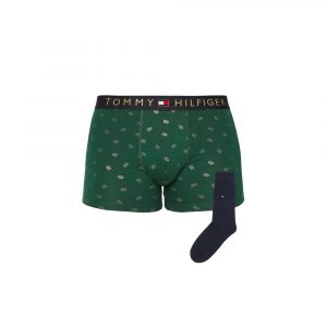 Tommy Hilfiger Boxer aus grüner Baumwolle
