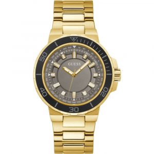 Guess Gold-Edelstahl-Uhr