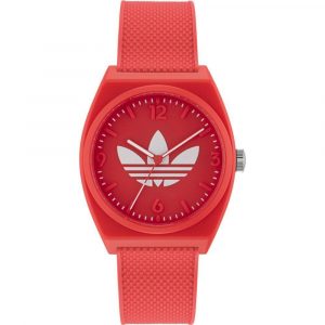 Adidas Rote Synthetikuhr