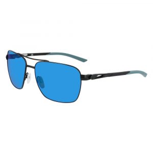 Nike Schwarze Metall-Sonnenbrille