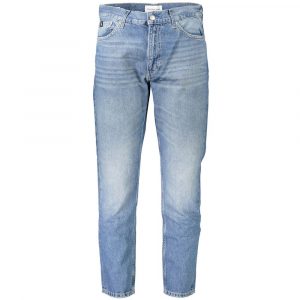 Calvin Klein Blaue Baumwolle MĂ€nner Jeans
