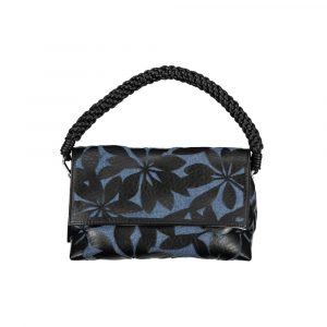 Desigual Schwarze Polyethylen-Handtasche