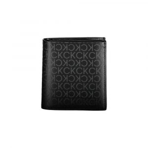 Calvin Klein Schwarzes Polyester Portemonnaie