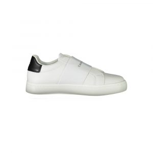 Calvin Klein Sneaker aus weißem Polyester