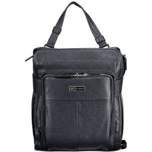 La Martina Blauer Polyethylen-Rucksack