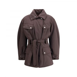 The Andamane Lila Polyester Mantel