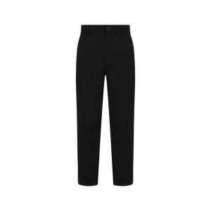 Calvin Klein Jeans Schwarze Hose aus recycelter Baumwolle