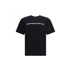 Emporio Armani Baumwoll-T-Shirt in bunten Farben