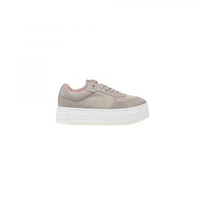 Calvin Klein Jeans Beige Sneaker aus recycelter Baumwolle