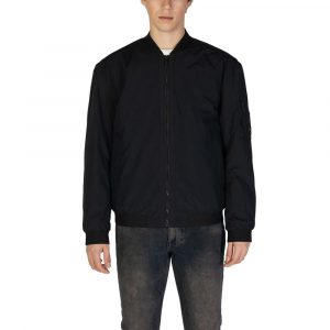 Hugo Boss Schwarze Polyamid-Jacken &amp