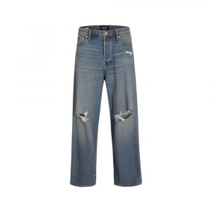 Jack Jones Relaxed Fit Jeans aus blauer Baumwolle