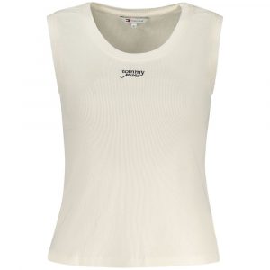 Tommy Hilfiger Beigefarbenes Baumwoll-Tank-Top