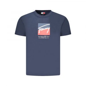 Tommy Hilfiger T-Shirt aus blauer Baumwolle