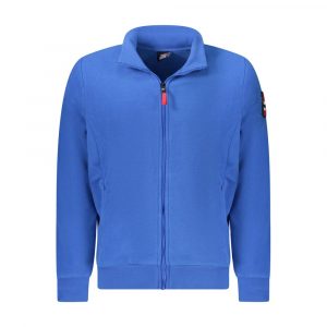 Norway 1963 Blauer Polyester-Pullover für Männer