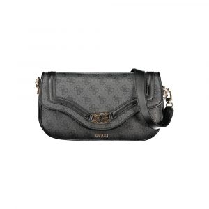 Guess Jeans Handtasche aus schwarzem Polyethylen