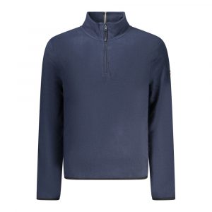 Norway 1963 Blauer Polyester-Pullover für Herren