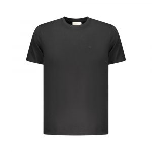 Calvin Klein Schwarzes Baumwoll-T-Shirt fĂŒr Herren