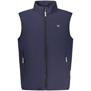 Norway 1963 Blaue Polyester-Herrenjacke