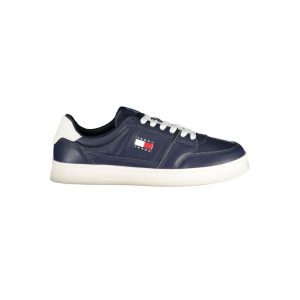 Tommy Hilfiger Blauer Herren-Sneaker aus Leder