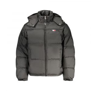 Tommy Hilfiger Schwarze Polyester-Jacken & Mantel