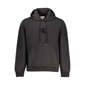 Calvin Klein Schwarzer Herren-Sweater aus Baumwolle