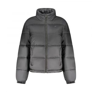 Tommy Hilfiger Schwarze Polyester-Jacken & Mantel
