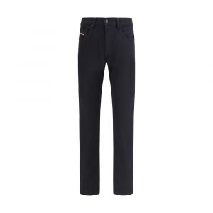 Diesel Schwarze Slim-Fit-Jeans aus Baumwolle