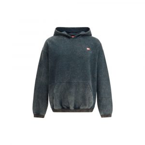 Diesel Schwarzer Polyester-Sweatshirt