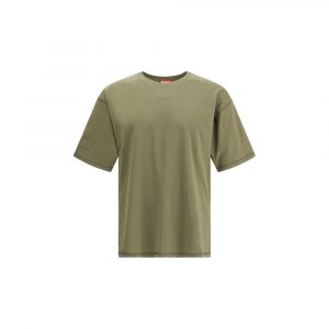 Diesel Grünes Baumwoll-T-Shirt