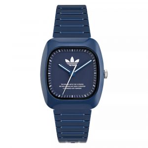 Adidas Blaue Synthetik Sportuhr