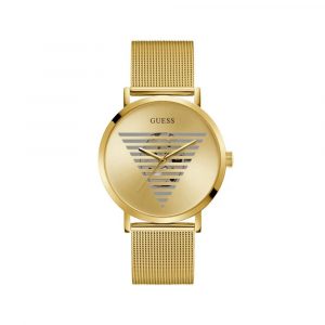 Guess Goldene Edelstahl-Dress-Watch