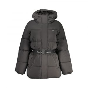 Calvin Klein Schwarze Nylon-Jacken & Mäntel