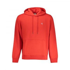 Calvin Klein Baumwoll-Sweatshirt in Rot