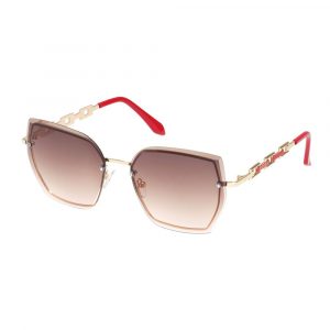 Guess Goldene Metall-Sonnenbrille