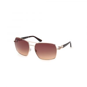 Guess Goldene Metall-Sonnenbrille