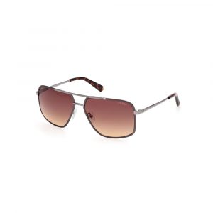 Guess Metall-Sonnenbrille in Grau