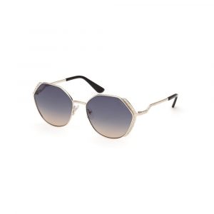 Guess Goldene Metall-Sonnenbrille